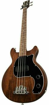 Elektrická baskytara Gibson Les Paul Junior Tribute DC Worn Brown - 2