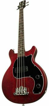 4-string Bassguitar Gibson Les Paul Junior Tribute DC Worn Cherry - 2