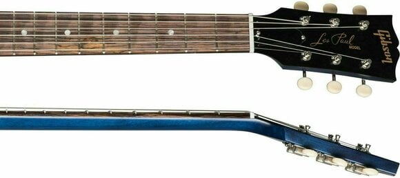 Електрическа китара Gibson Les Paul Junior Tribute DC Blue Stain - 5