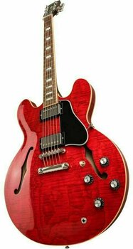 Halvakustisk gitarr Gibson ES-335 Figured Sixties Cherry - 2