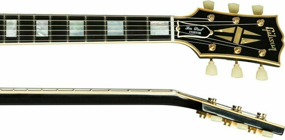 Electric guitar Gibson 1957 Les Paul Custom Reissue 2-Pickup VOS Ebony - 5