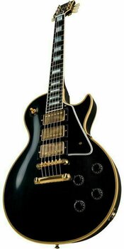 Elektromos gitár Gibson 1957 Les Paul Custom Reissue 3-Pickup VOS Ebony - 2