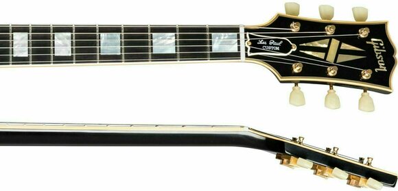 Guitare électrique Gibson 1957 Les Paul Custom Reissue 3-Pickup VOS Ebony - 5
