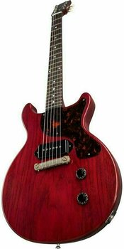 Guitare électrique Gibson 1958 Les Paul Junior DC VOS Cherry Red - 2