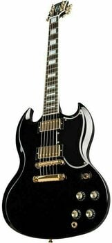 Electric guitar Gibson SG Custom 2-Pickup EB Gloss Ebony - 2