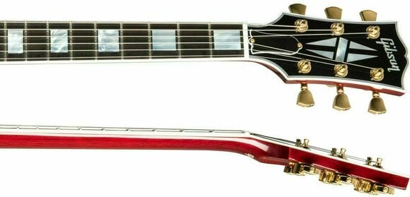 Guitare électrique Gibson LP Axcess Custom Figured Top Ebony FB Gloss Bengal Burst - 5