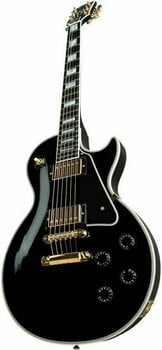 Electric guitar Gibson Les Paul Custom Gloss Ebony - 2