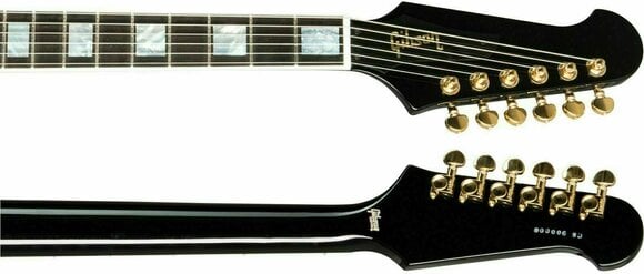 Elektrická gitara Gibson Firebird Custom Gloss Ebony Elektrická gitara - 5