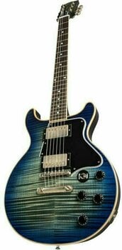 Chitarra Elettrica Gibson Les Paul Special DC Figured Maple Top VOS Blue Burst - 2