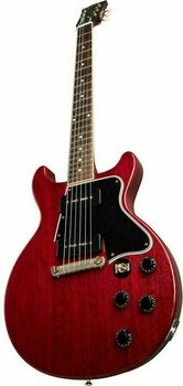 Elektriska gitarrer Gibson 1960 Les Paul Special DC VOS Cherry Red - 2