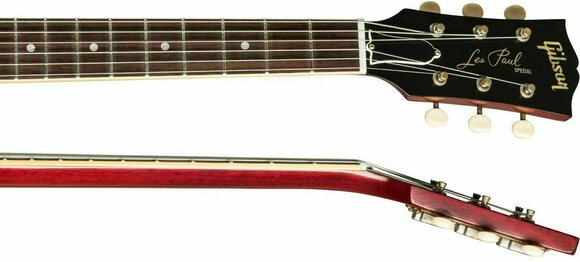 Elektrische gitaar Gibson 1960 Les Paul Special DC VOS Cherry Red - 5