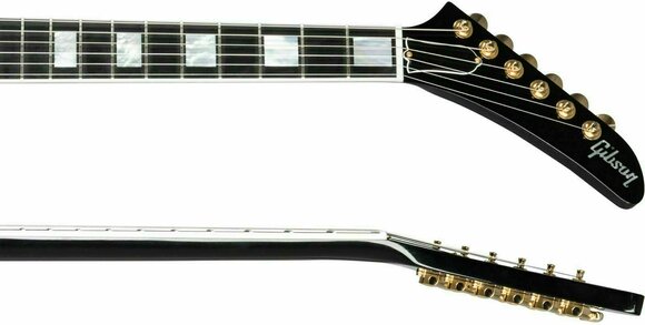 Guitare électrique Gibson Explorer Custom Gloss Ebony - 5