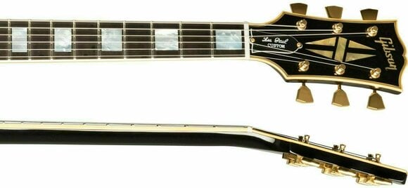 Guitare électrique Gibson 1968 Les Paul Custom Reissue Gloss Ebony - 5