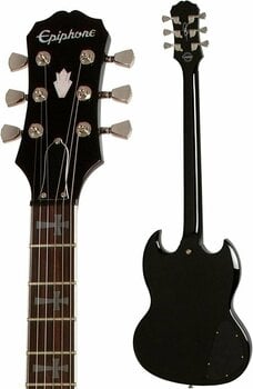 Guitare électrique Epiphone Tony Iommi SG Custom LH Ebony - 3