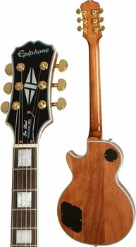 Guitare électrique Epiphone Les Paul Custom Pro Koa Natural - 3