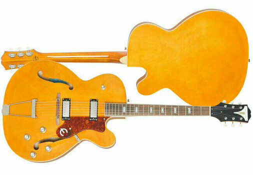 Semiakustická kytara Epiphone John Lee Hooke 100th Ann Zephyr Outfit Antique Natural - 2
