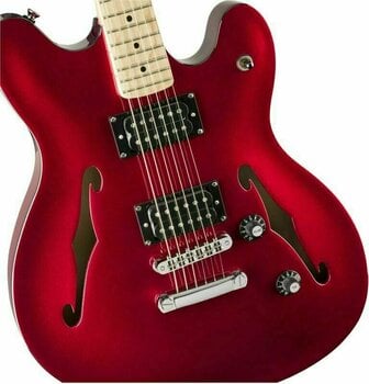 Jazz kitara (polakustična) Fender Squier Affinity Series Starcaster MN Candy Apple Red - 4