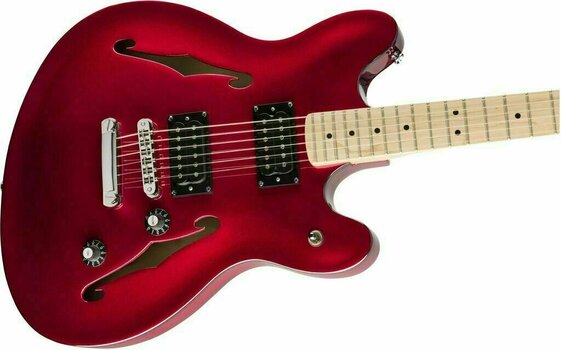 Ημιακουστική Κιθάρα Fender Squier Affinity Series Starcaster MN Candy Apple Red - 5