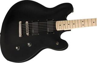 Halvakustisk guitar Fender Squier Contemporary Active Starcaster MN Flat Black Halvakustisk guitar - 4