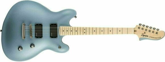 Semi-Acoustic Guitar Fender Squier Contemporary Active Starcaster MN Ice Blue Metallic - 2