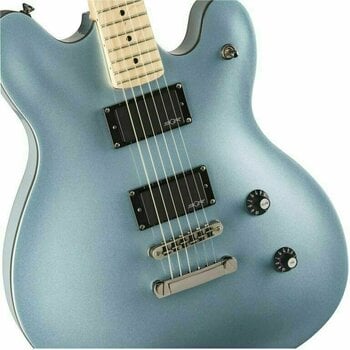 Halbresonanz-Gitarre Fender Squier Contemporary Active Starcaster MN Ice Blue Metallic - 4