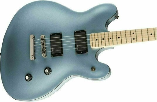 Félakusztikus - jazz-gitár Fender Squier Contemporary Active Starcaster MN Ice Blue Metallic (Csak kicsomagolt) - 5