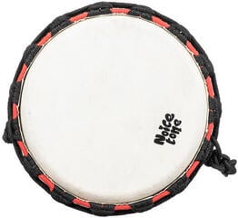 Djembe Noicetone D064-1 Flower Black Red 8" Djembe - 3