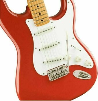 Electric guitar Fender Squier Classic Vibe 50s Stratocaster MN Fiesta Red - 4