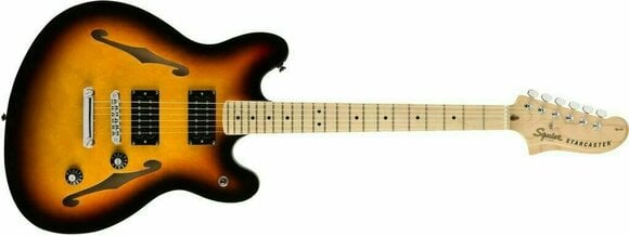Ημιακουστική Κιθάρα Fender Squier Affinity Series Starcaster MN 3-Tone Sunburst - 2