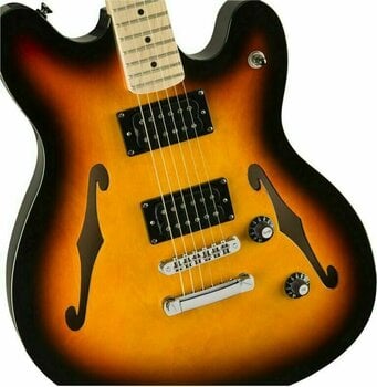 Guitare semi-acoustique Fender Squier Affinity Series Starcaster MN 3-Tone Sunburst - 4