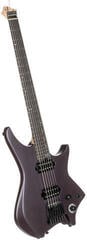 Headless gitara HILS Guitars HN3 NEXT Baritone Deep Purple Metallic Headless gitara - 2