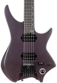 Guitare headless HILS Guitars HN3 NEXT Baritone Deep Purple Metallic Guitare headless (Comme neuf) - 4