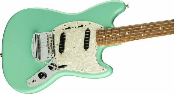Elektrische gitaar Fender Vintera 60s Mustang PF Sea Foam Green - 4