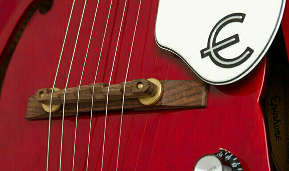 Semi-akoestische gitaar Epiphone James Bay Cherry - 5