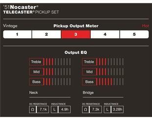 Üks helipea Fender Custom Shop 51 Nocaster Tele Pickups Set - 2