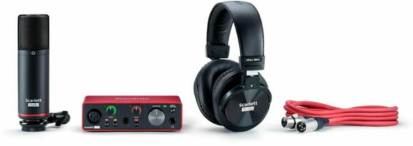 USB audio převodník - zvuková karta Focusrite Scarlett Solo Studio 3rd Generation - 3