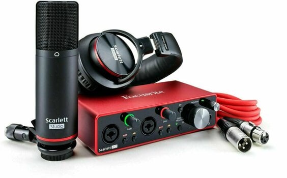 USB audio převodník - zvuková karta Focusrite Scarlett 2i2 Studio 3rd Generation - 3