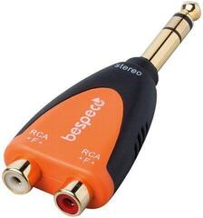 Jack-RCA adapter Bespeco SLAD370 Jack-RCA adapter - 1