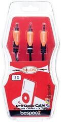 Audio Cable Bespeco SLYMSR300 3 m Audio Cable - 1