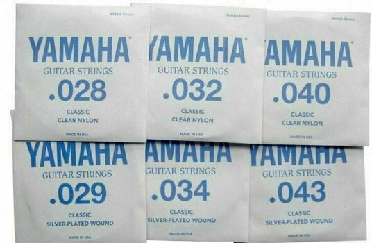 Klasszikus nylon húrok Yamaha CN10 - 4