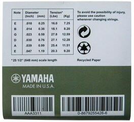 Struny pro akustickou kytaru Yamaha FB10 Struny pro akustickou kytaru - 2