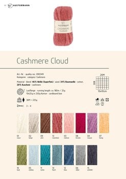 Pređa za pletenje Austermann Cashmere Cloud 90349-02 Beige Pređa za pletenje - 2