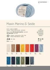 Pređa za pletenje Austermann Maxin Merino & Seide 90320-01 Natural Pređa za pletenje - 1