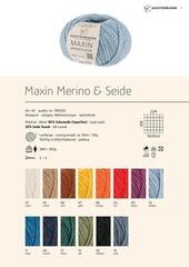 Pređa za pletenje Austermann Maxin Merino & Seide 90320-13 Olive Pređa za pletenje - 1