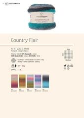 Pređa za pletenje Austermann Country Flair 90358-05 Petrol Turquoise Pređa za pletenje - 2