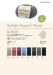 Fire de tricotat Austermann Starlight Alpaca & Merino 90362-5 Dark Blue Fire de tricotat - 2