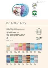 Knitting Yarn Austermann Bio Cotton Color 98300-115 Parrot Knitting Yarn - 2