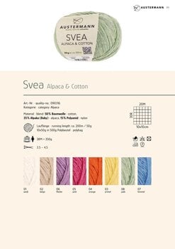 Breigaren Austermann Svea Alpaca & Cotton 90316-01 White Breigaren - 2
