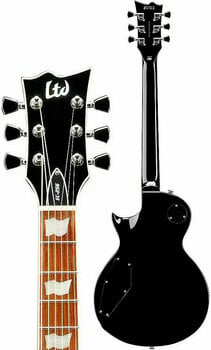 Guitare électrique ESP LTD EC-256 FM See Thru Black - 4
