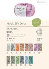 Fire de tricotat Austermann Magic Silk Color 98207-115 Turquoise Fire de tricotat - 1